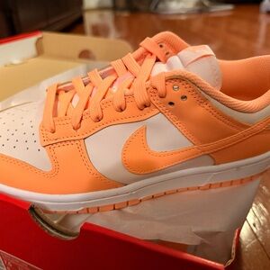Nike Dunk Low Peach Cream and White
